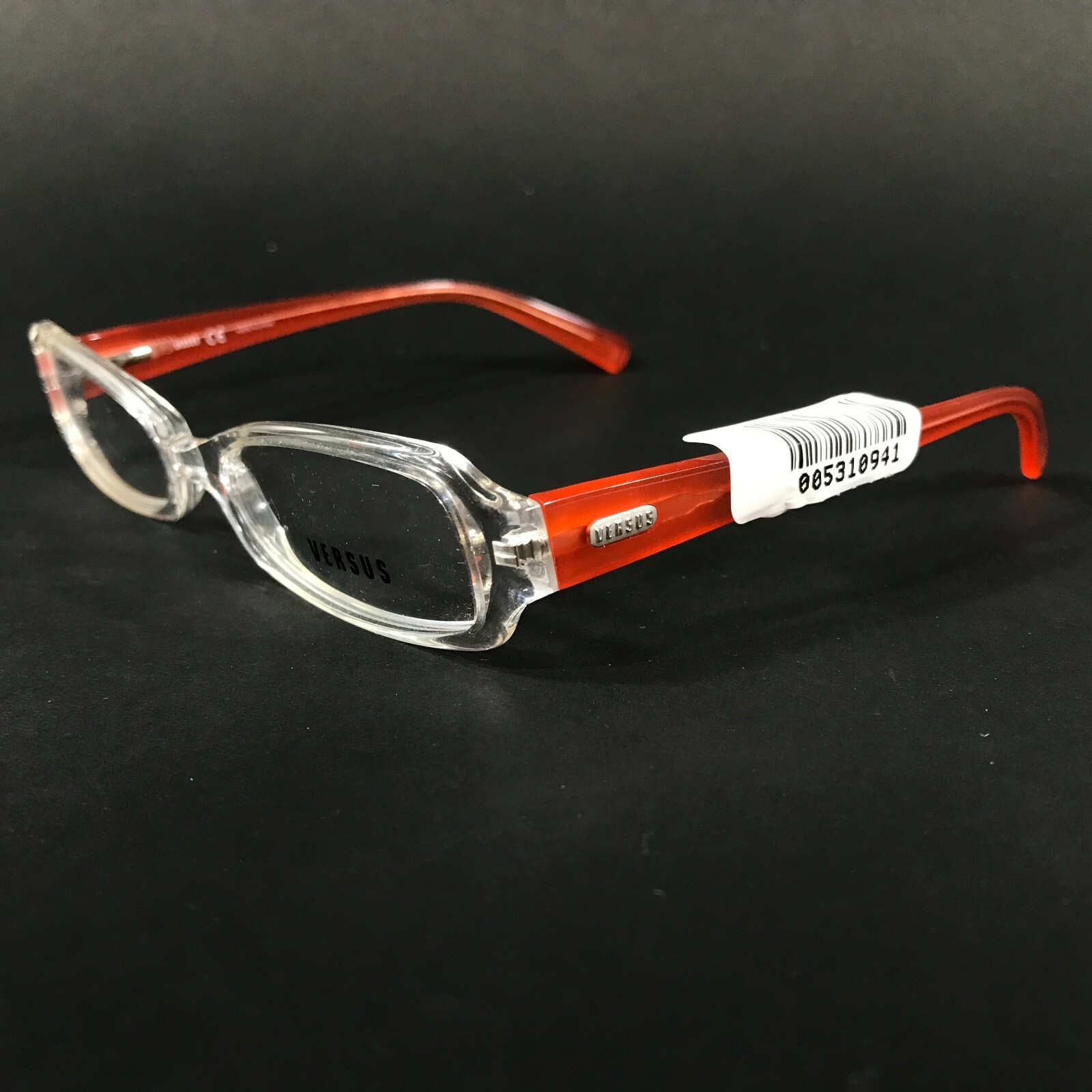Versus by Versace Eyeglasses Frames MOD.8033 477 Coral Orange Clear 49-17-135