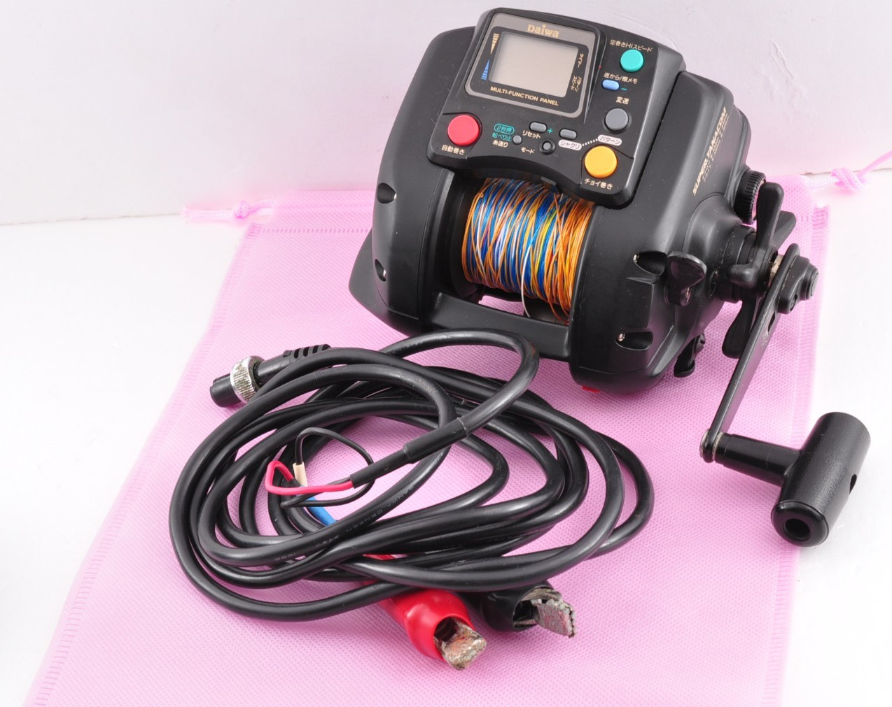 DAIWA Super Tanacom S500 Electric Fishing Reel English Manual Power Cord