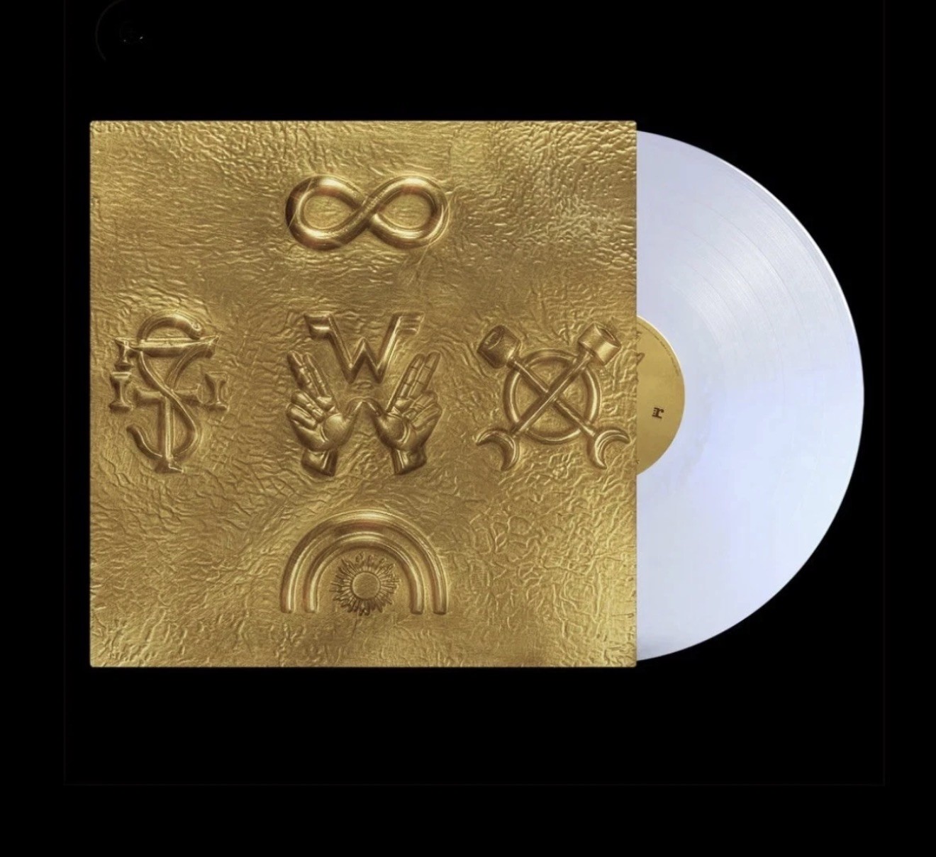 Weezer - Artifact WZR. 002 Iridescent White Vinyl Record LP Signed Insert