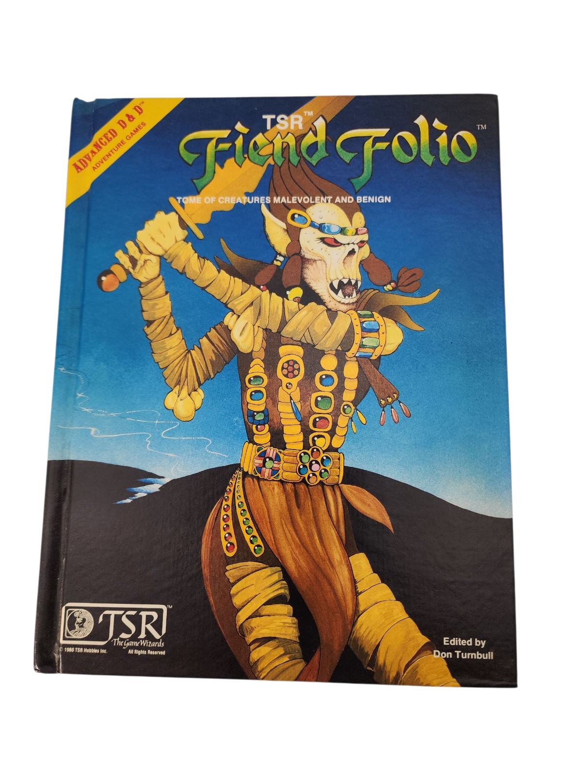 1981 TSR Advanced DUNGEONS & DRAGONS-Fiend Folio Tome of Creatures-1st Ed 1981 TSR Advanced DUNGEONS & DRAGONS-Fiend Folio Tome of Creatures-1st Ed