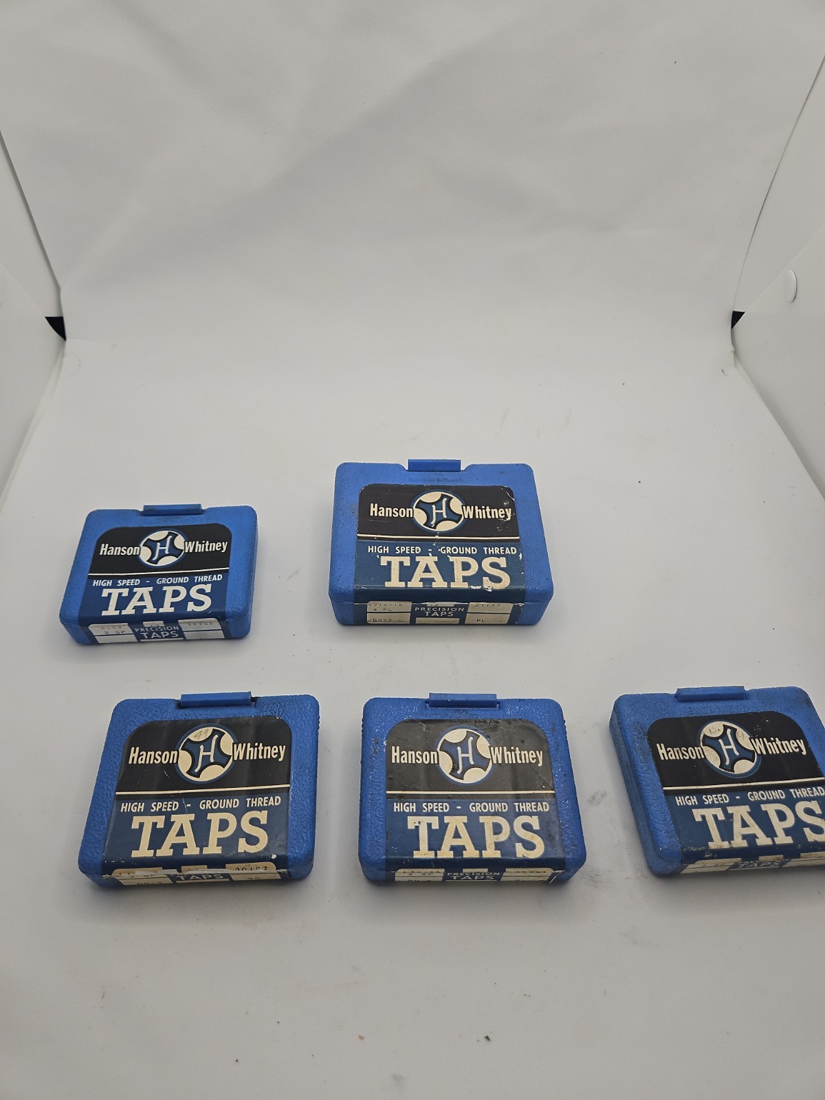 Lot Of Various Size Hanson Whitney High Speed Ground Thread Taps #RD1