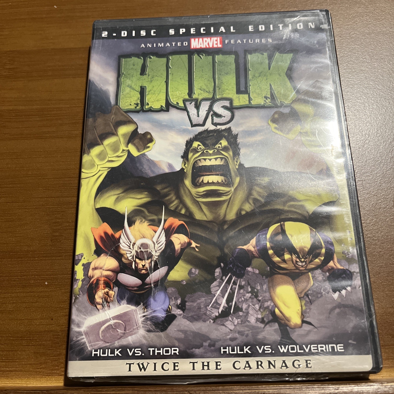 Hulk Vs. (2-disc Special Edition) (DVD, 2009) New Sealed - Marvel