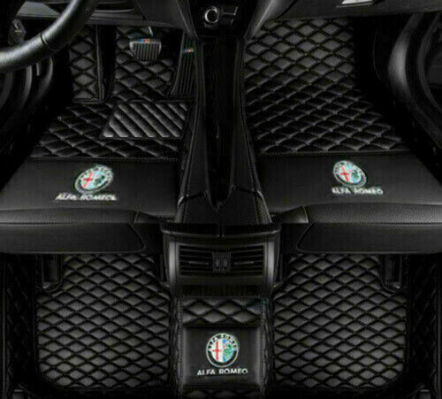 For Alfa Romeo Giulia Stelvio Car Floor Mats 2017-2025 Luxury Waterproof Carpets