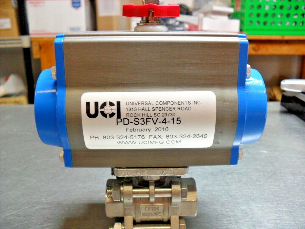 UNIVERSAL COMPONENTS INC  PD-S3FV-4-15  Actuators Stainless Steel,  VALBIA 52 