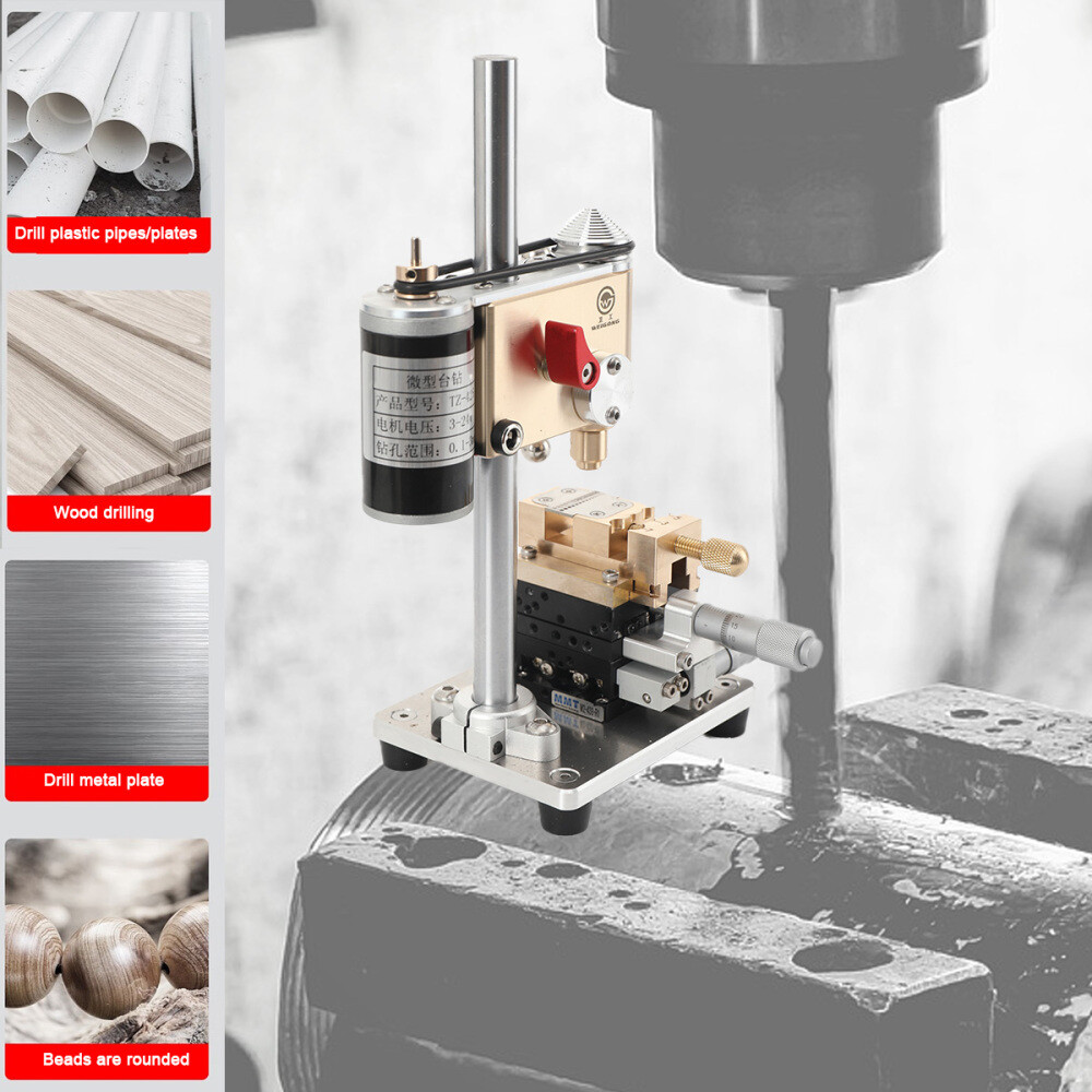 Watchmaker Tool Precision Bench Drill Crown Punch Remove Broken Screws Tools