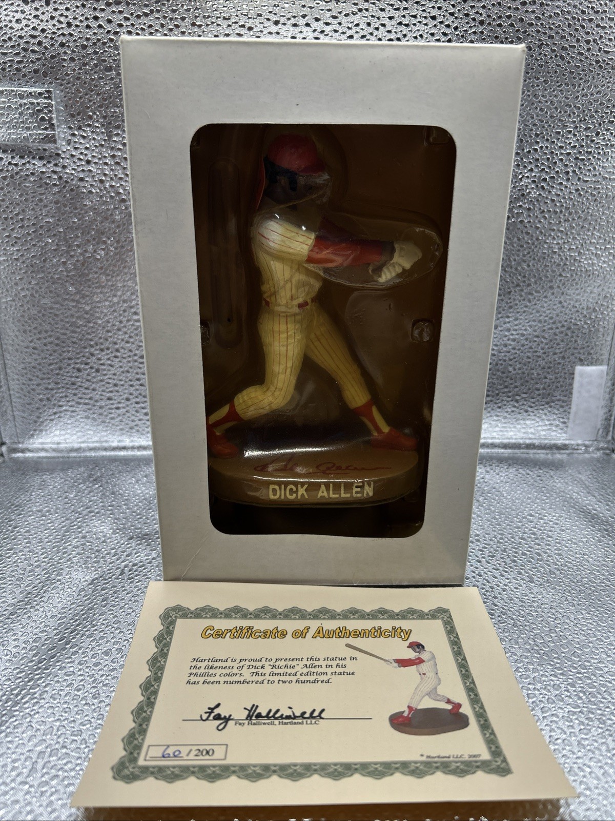 07 Hartland Dick Allen Signed Statue Chicago White Sox LE COA /200 07 Hartland Dick Allen Signed Statue Chicago White Sox LE COA /200