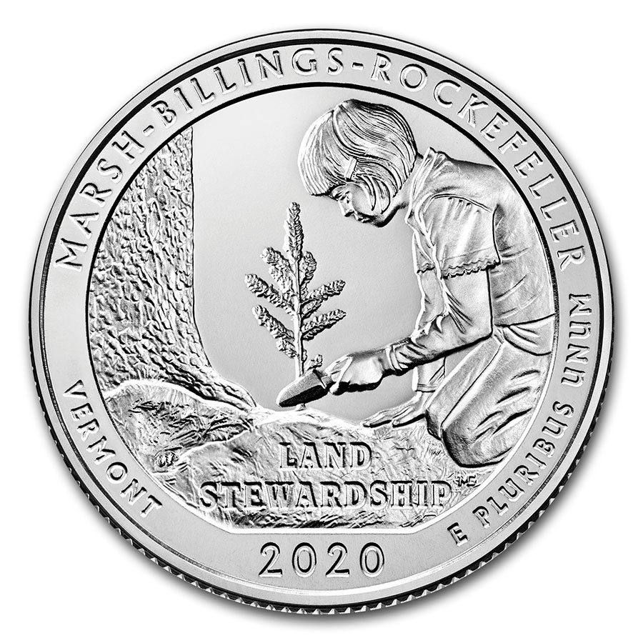 2020-S ATB Quarter Marsh-Billings-Rockefeller Historic Gem Proof 2020-S ATB Quarter Marsh-Billings-Rockefeller Historic Gem Proof