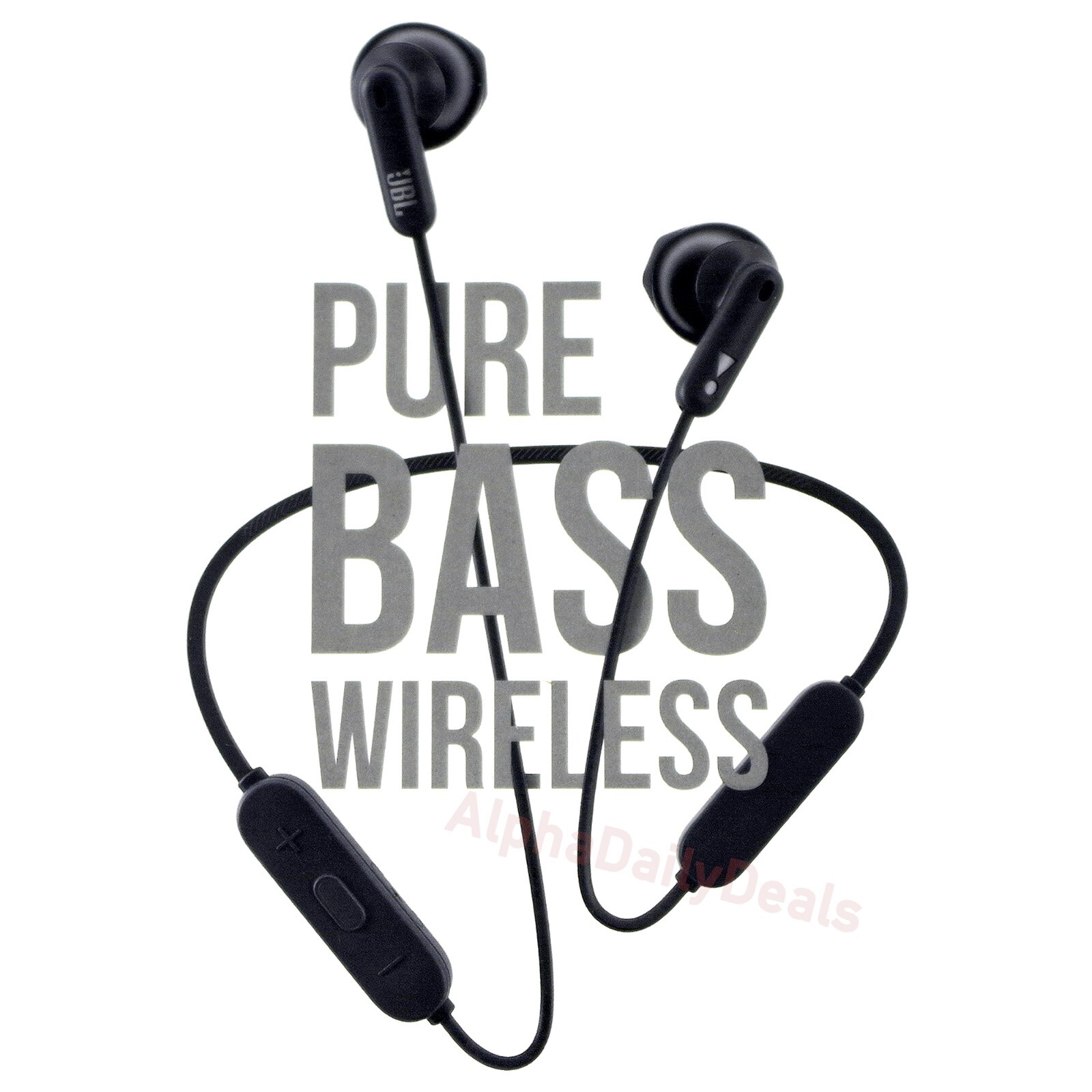 JBL Tune 215BT Bluetooth Wireless In-Ear Headphones with Mic Remote Black NEW