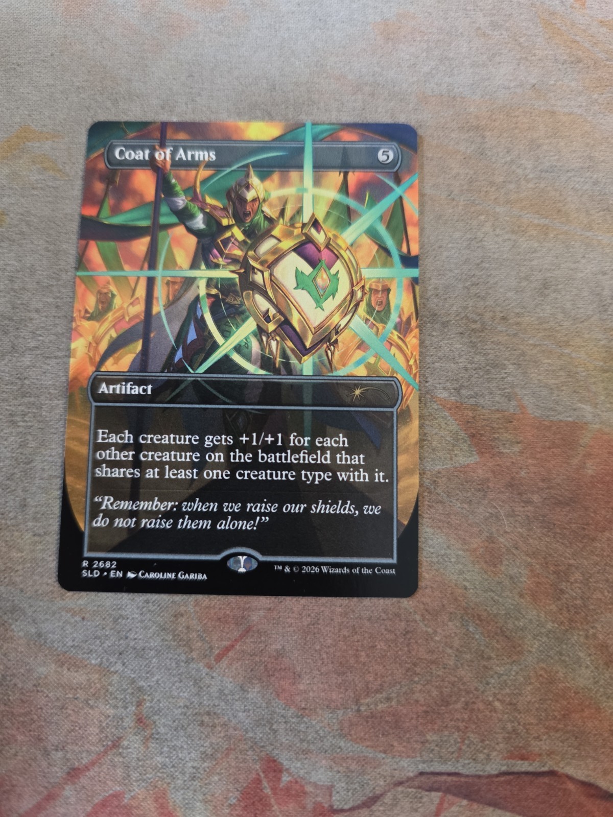 Coat Of Arms (2682) Secret Lair MTG NM Coat Of Arms (2682) Secret Lair MTG NM