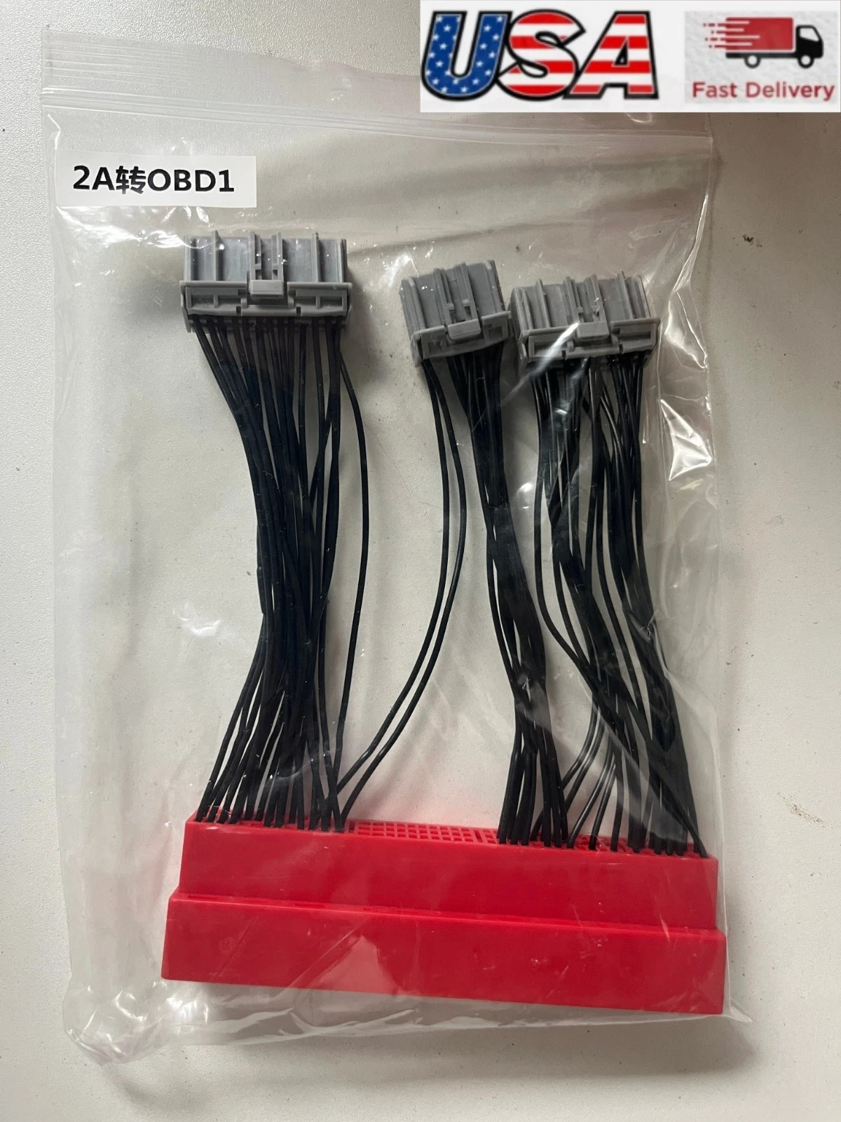 OBD2A to OBD1 ECU Conversion Harness Jumper Adapter Honda Acura Civic Accord