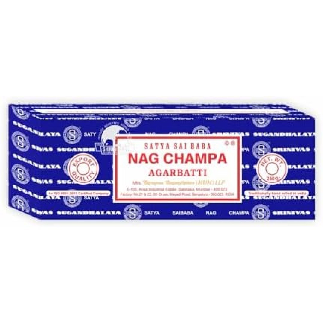 Satya Sia Baba Nag Champa Incense Sticks 250 Gram Box Satya Sia Baba Nag Champa Incense Sticks 250 Gram Box