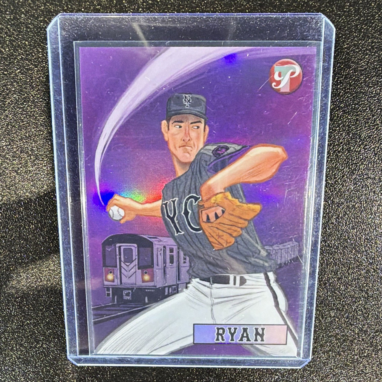 2026 Topps Pristine Timeless Connections Nolan Ryan TC-10 New York Mets