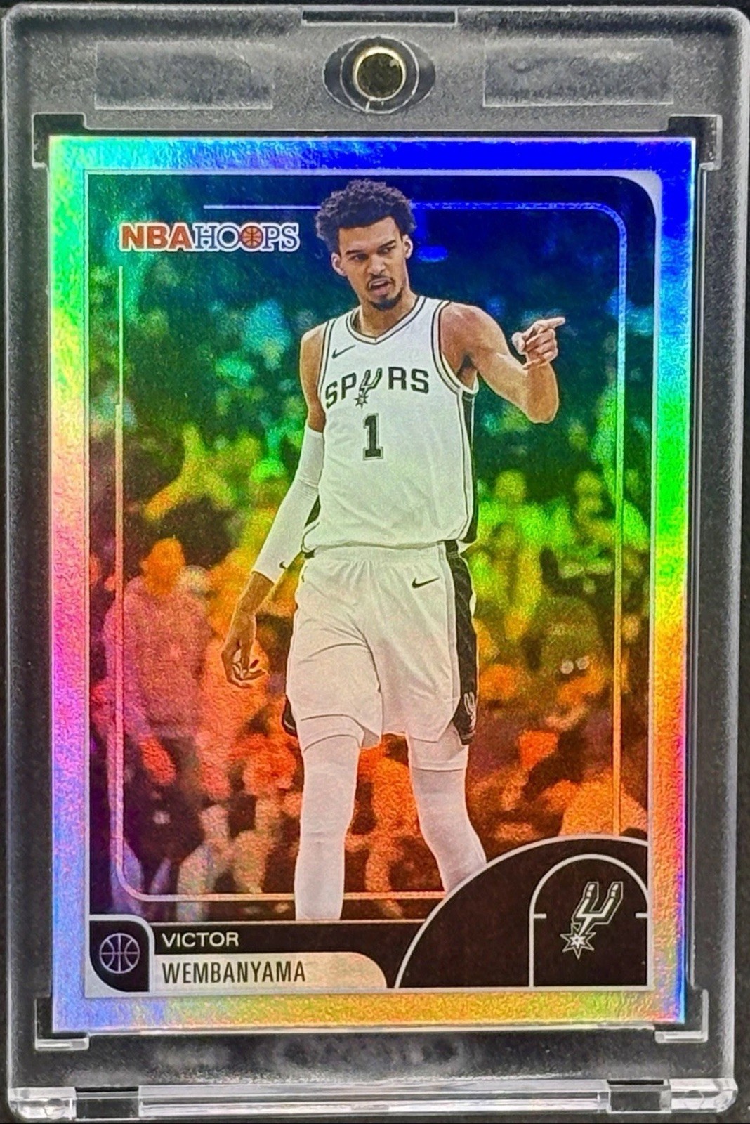 Victor Wembanyama RARE BLACK REFRACTOR INVESTMENT CARD TOPPS SPURS MINT Victor Wembanyama RARE BLACK REFRACTOR INVESTMENT CARD TOPPS SPURS MINT