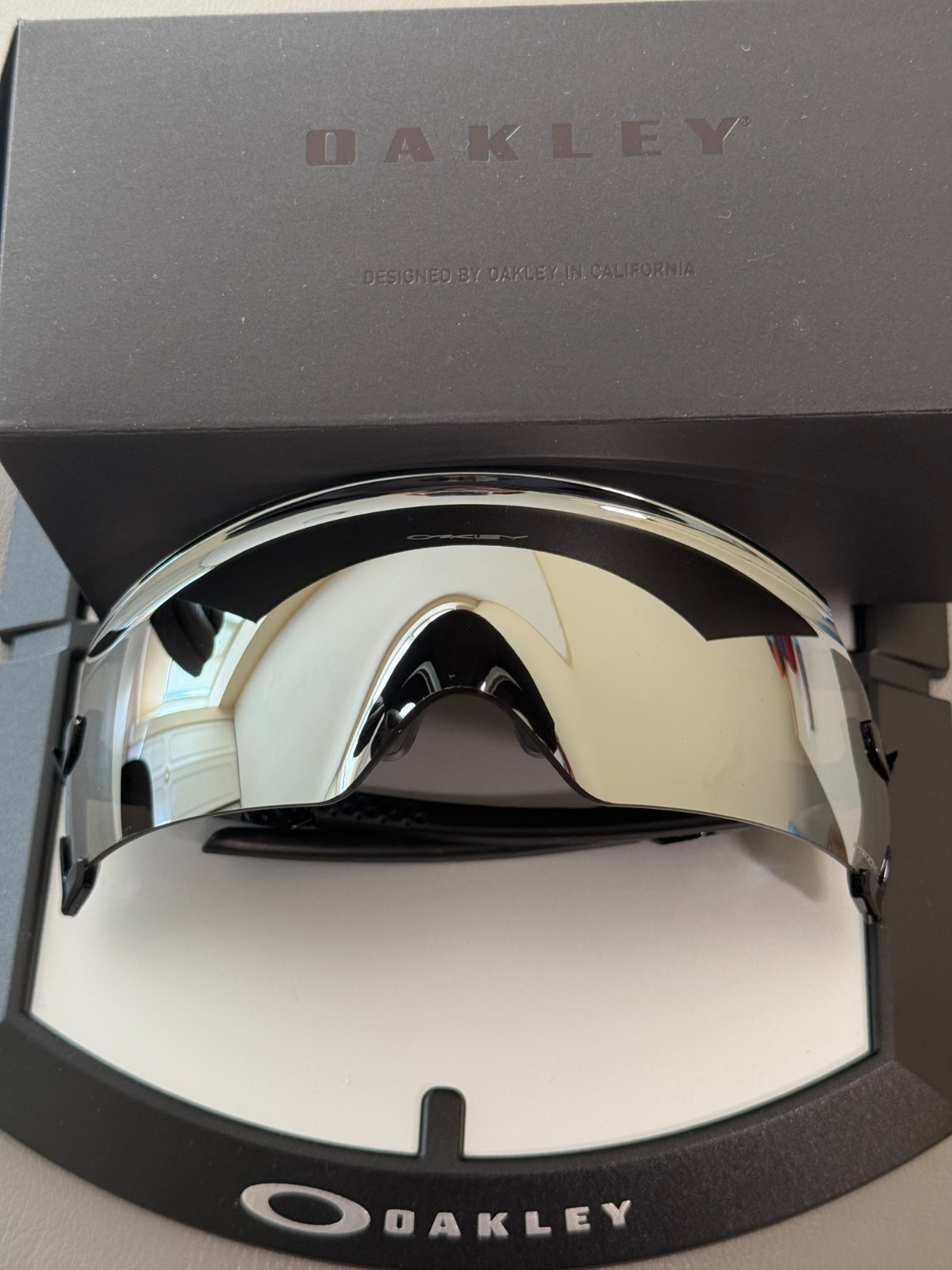 2026 New Oakley OO9455 Kato Sunglasses Polished Black Frame PRIZM Mirror Lens