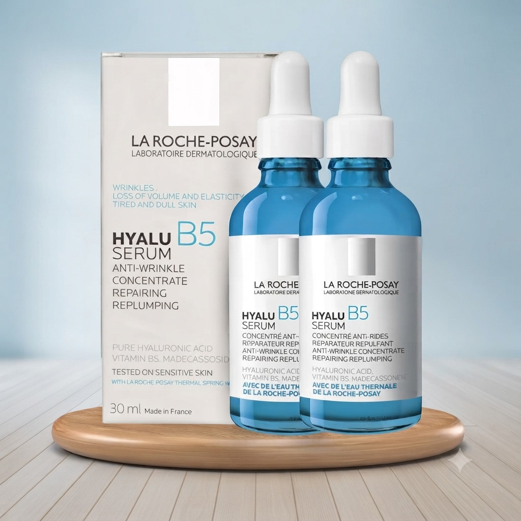 2026 La Roche-Posay HYALU B5 Anti-Wrinkle Serum 30ml - Pack of 2