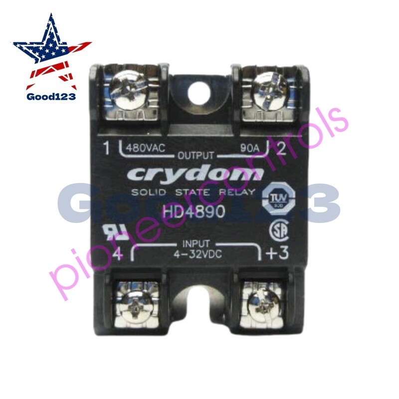 1PC Solid State Relay Modul For Crydom HD4890 Input 3-32VDC Output 480VAC 90A
