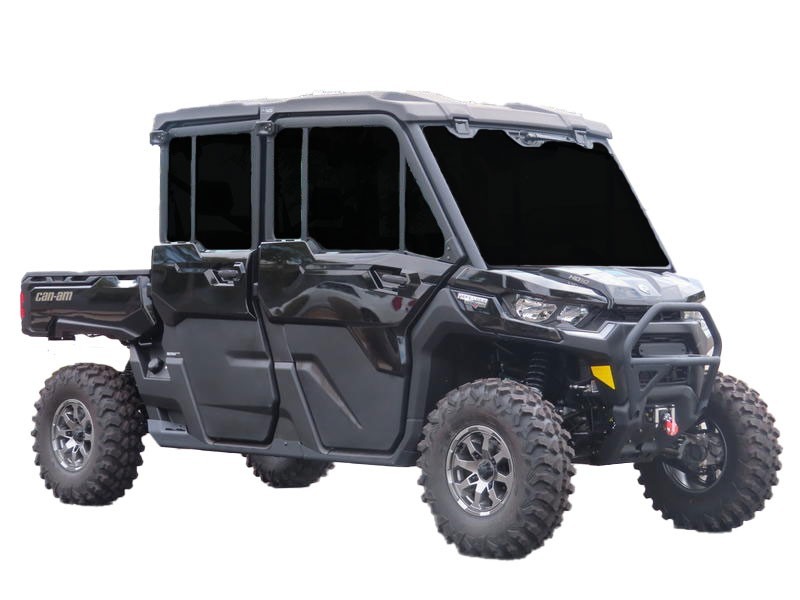 Precut Window Tint for 2022.5+ CanAm Defender Crew, 5%, Ceramic