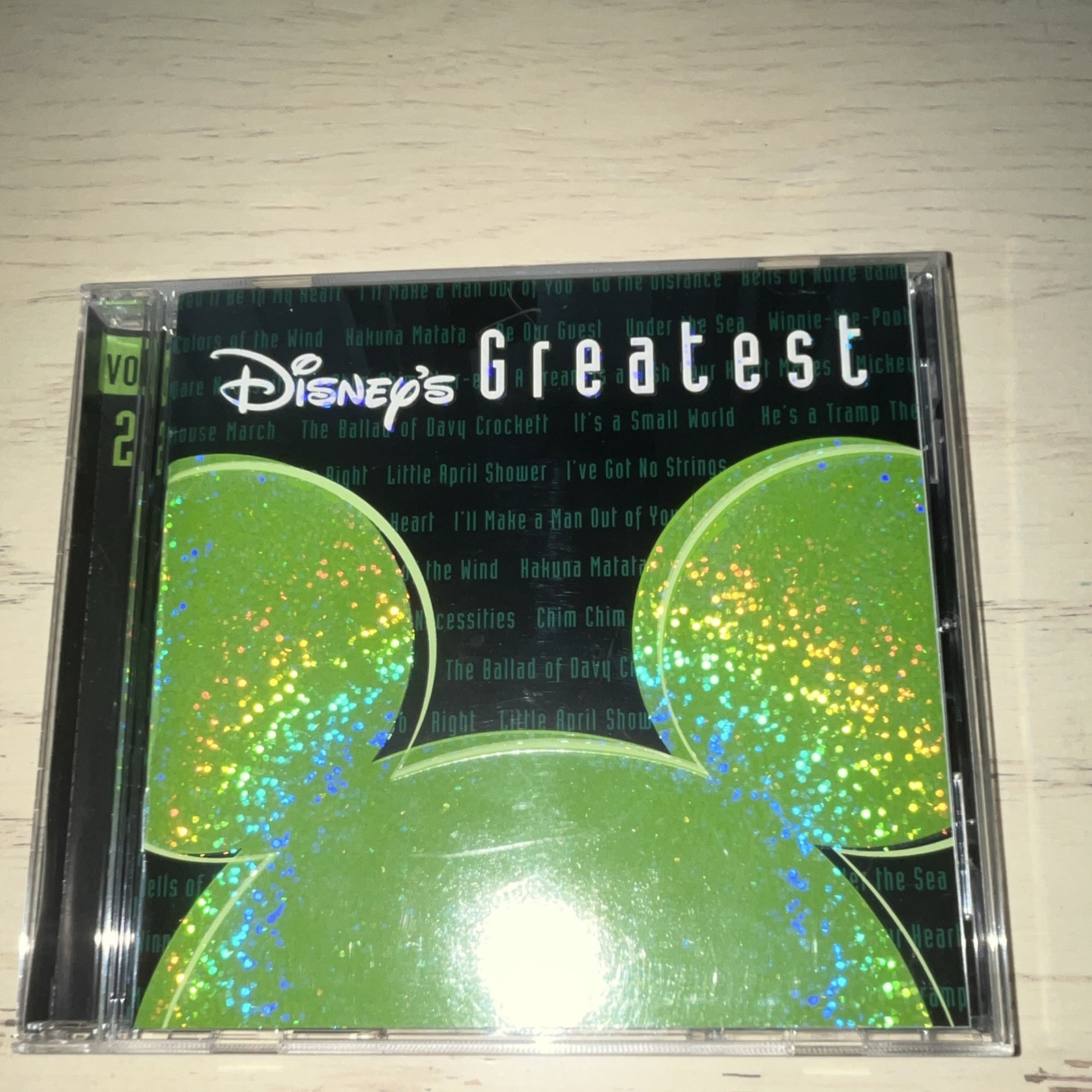 Disney Various Disney's Greatest Vol. 2 2001 Soundtrack CD Walt Disney Records Disney Various Disney's Greatest Vol. 2 2001 Soundtrack CD Walt Disney Records