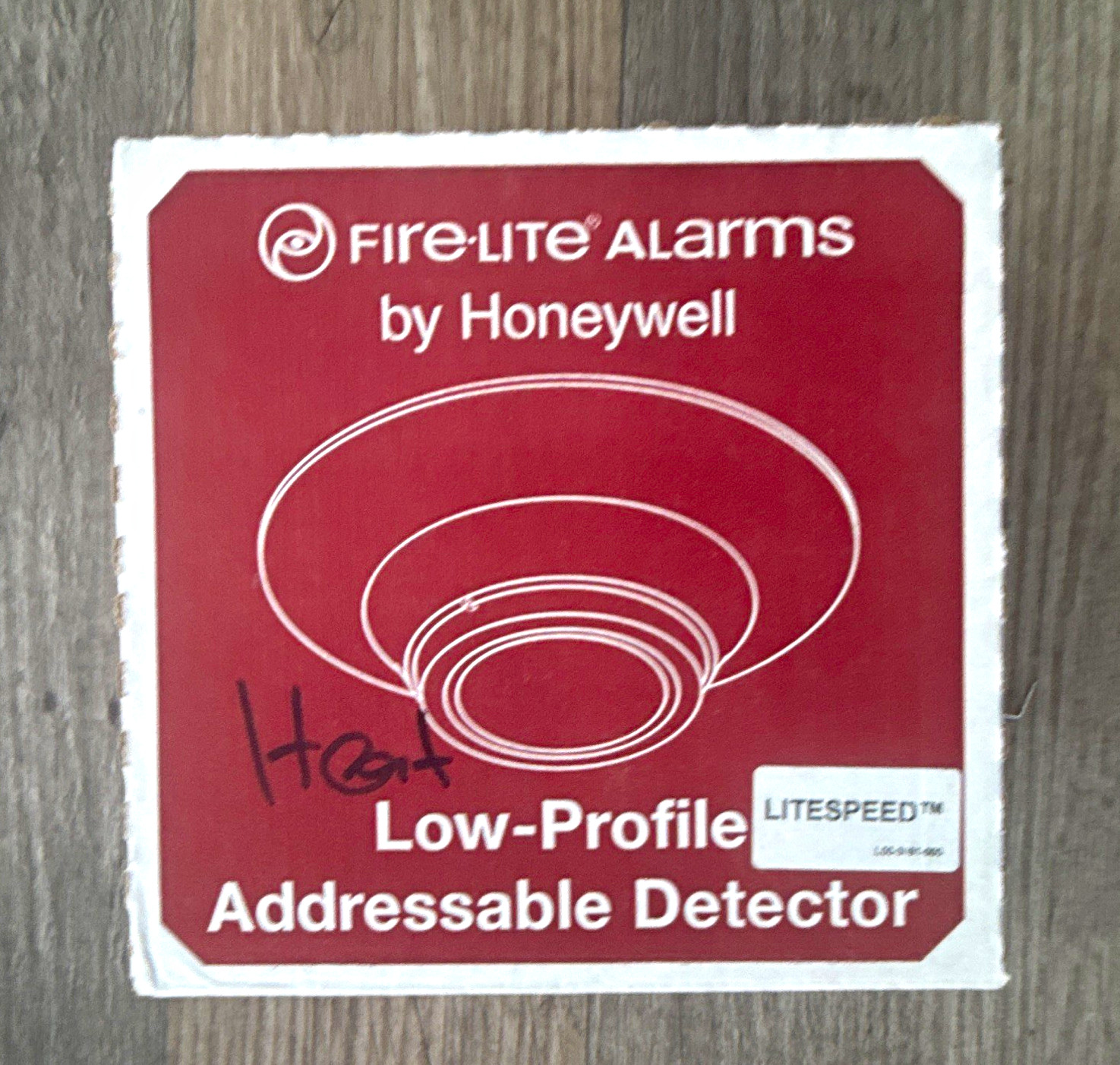 Fire-Lite Alarms by Honeywell SD365 Low-Profile Addressable Heat Detector White Fire-Lite Alarms by Honeywell SD365 Low-Profile Addressable Heat Detector White