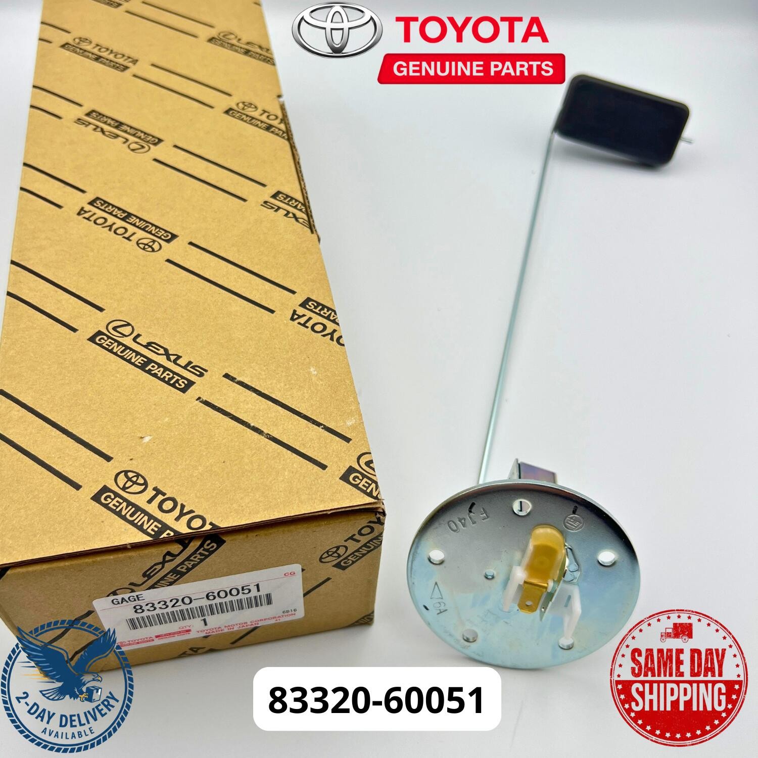 Genuine 1979-1984 FJ40 Toyota Land Cruiser Fuel Gauge Sending Unit 83320-60051