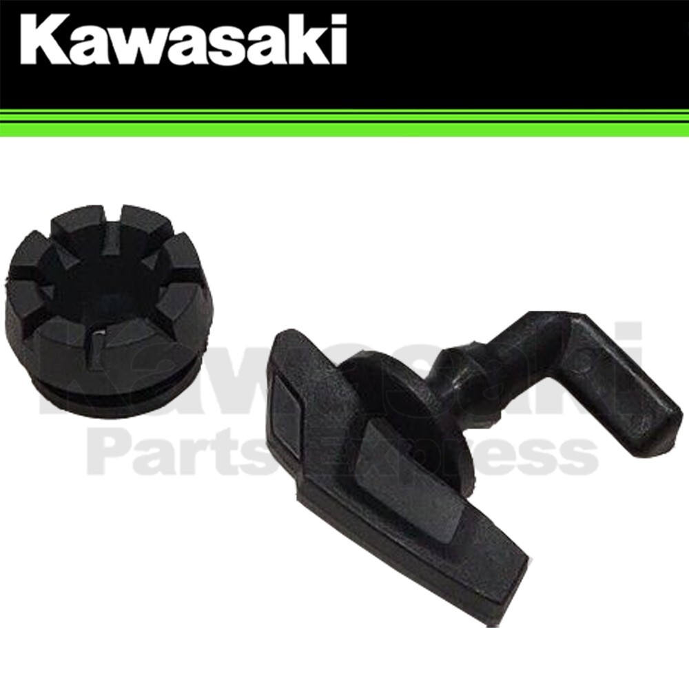NEW 2020-2025 GENUINE OEM KAWASAK TERYX KRX1000 FRONT FENDER LATCH & GROMMET