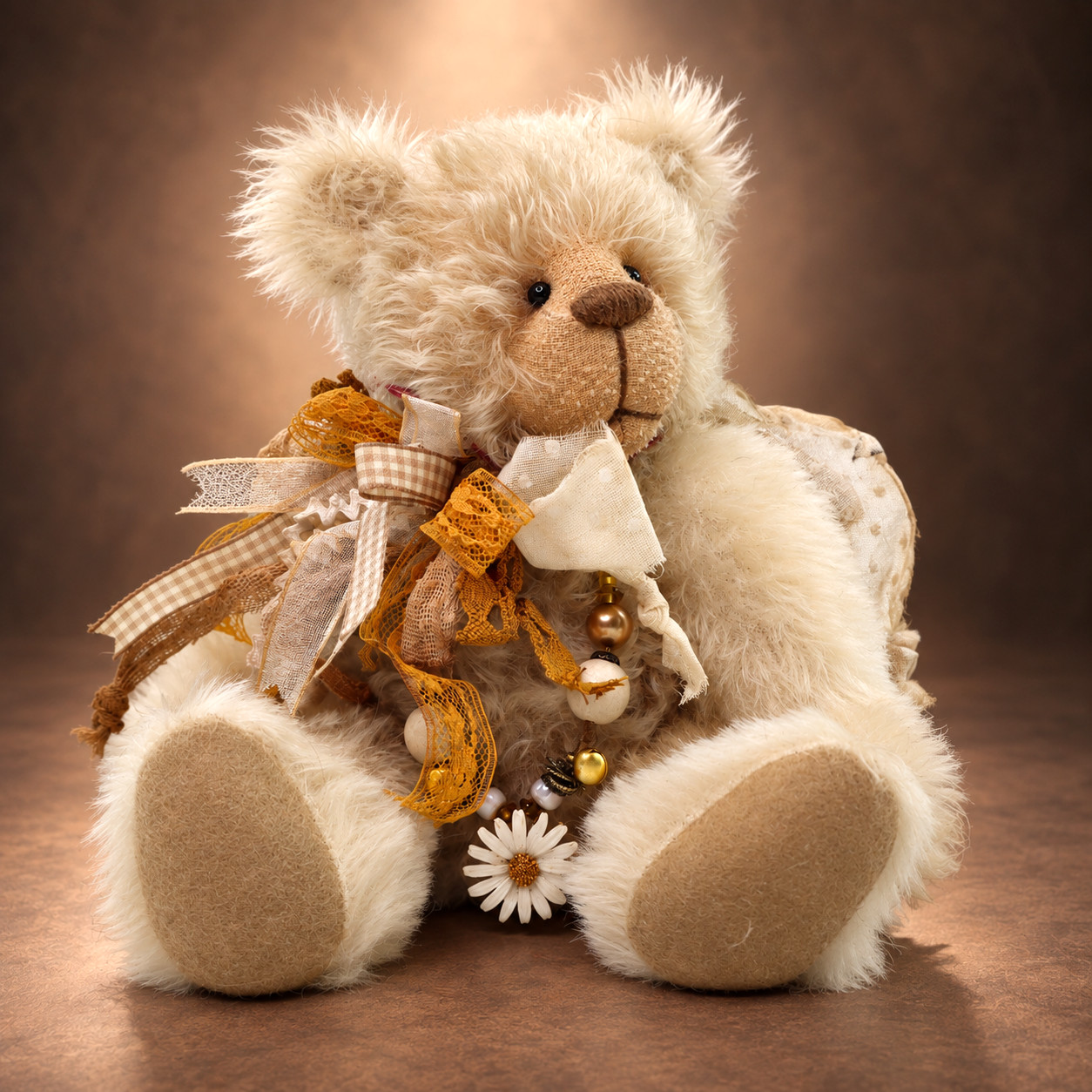 OOAK Artist Teddy Bear Gilmur Rudley J. Melerski 