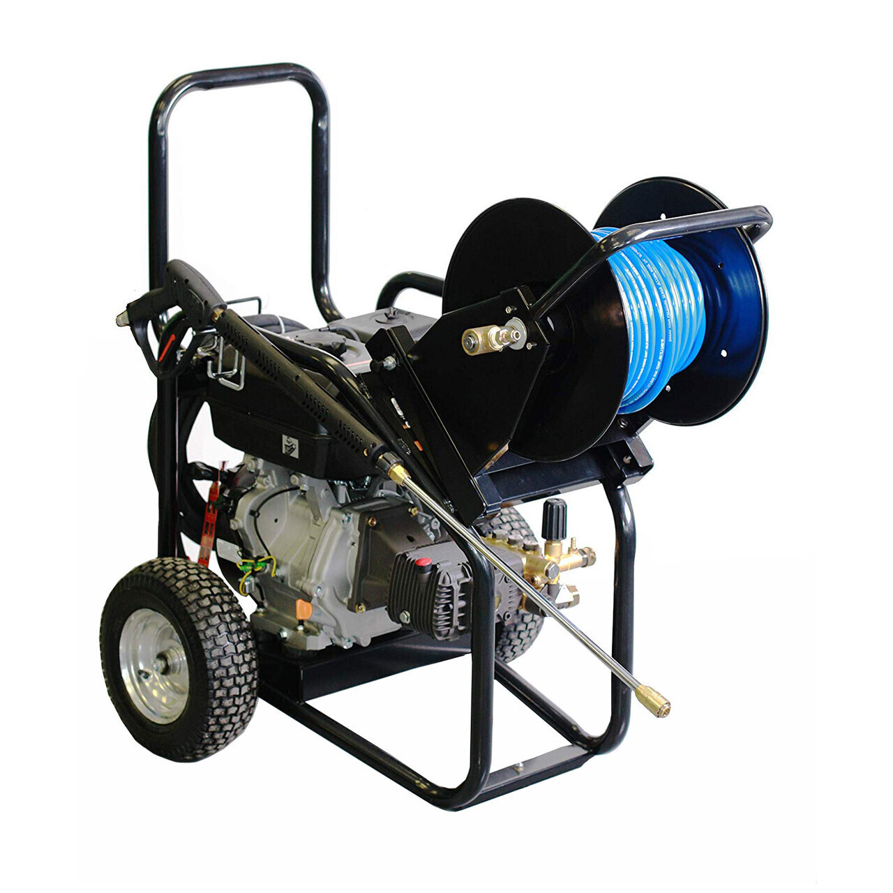 Canpump Cold Water Sewer Jetter: 15 hp Loncin Engine, 3200 psi @ 5.7 US gpm