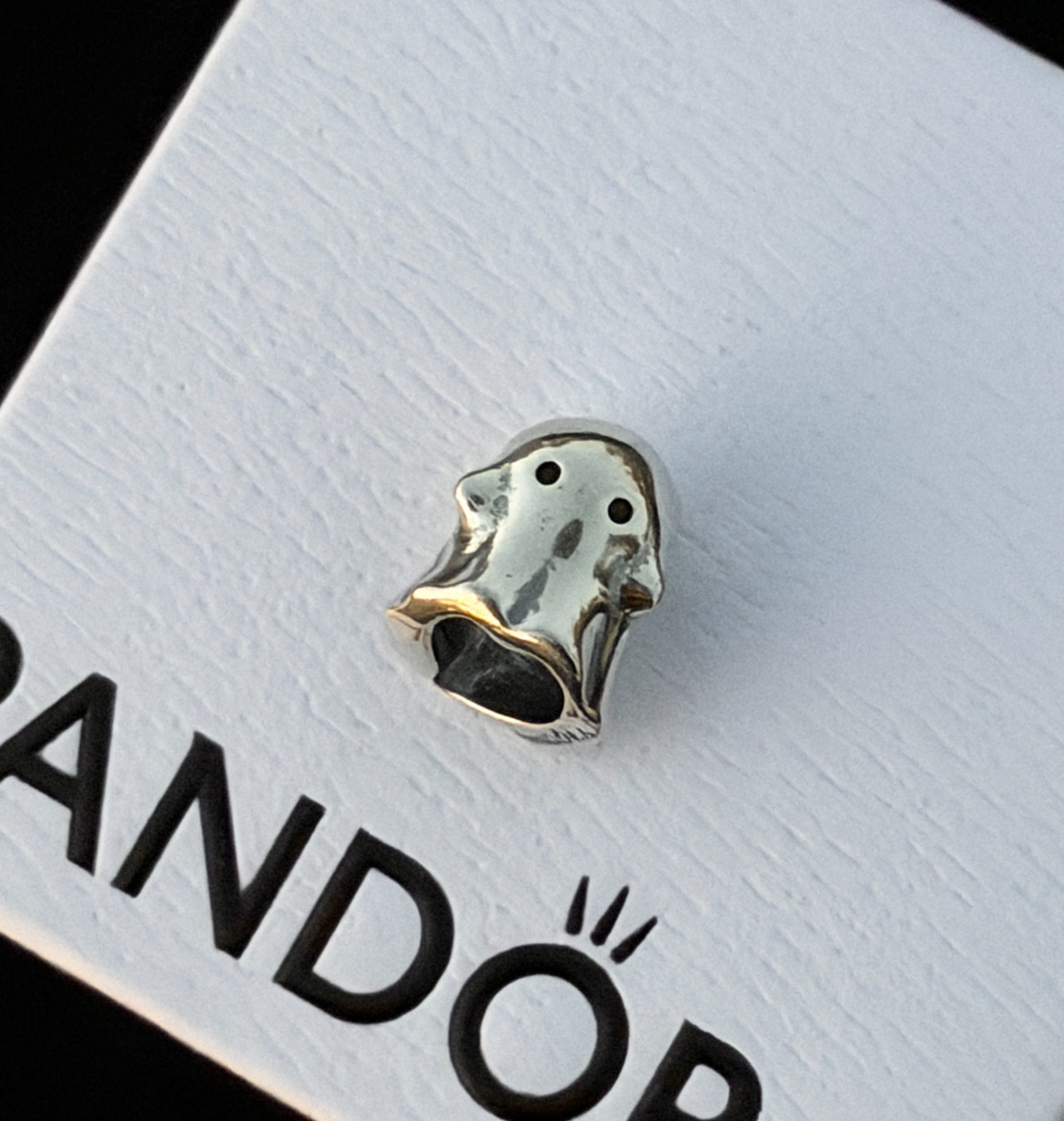 Pandora Boo the Ghost Silver Charm Halloween S925 ALE, #798340EN16