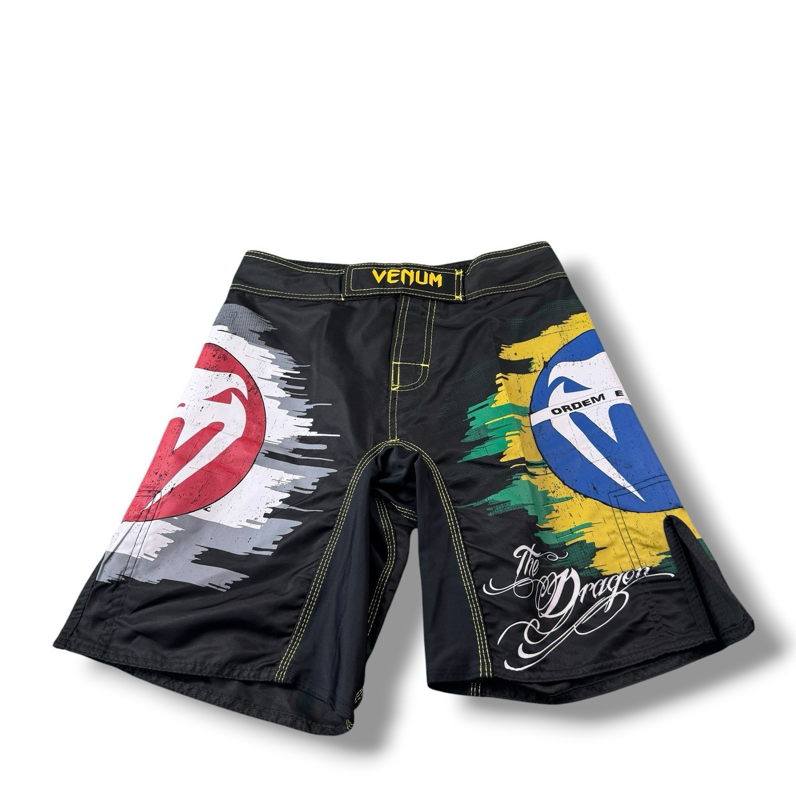 Venum Lyoto Machida Signature MMA Fight Shorts UFC Legend Brazil Japan Sz 30 EUC