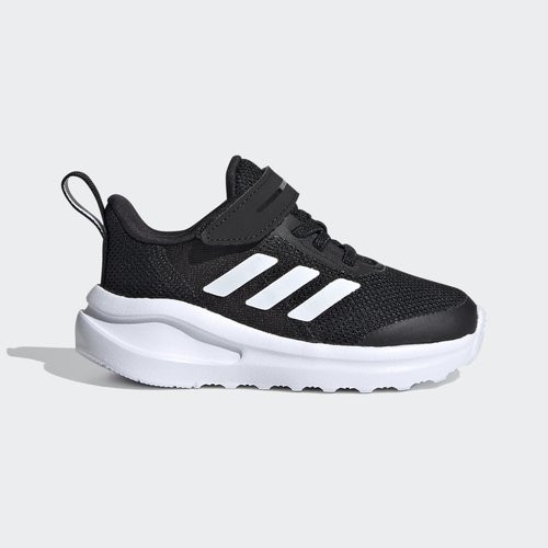 New Toddler adidas Fortarun EL I, Trainer, Black/White, Original, 100% Authentic