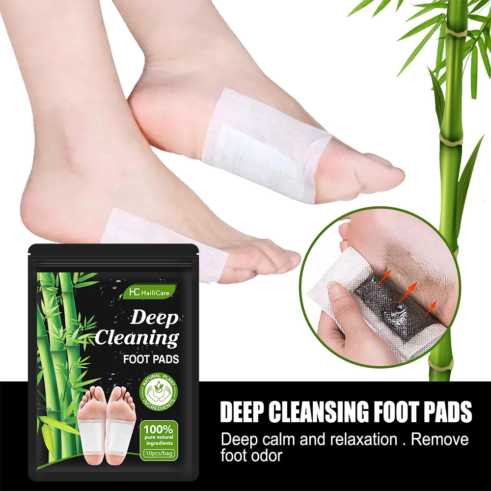 300PCS Detox Foot Patches Pads Body Toxins Feet Slimming Deep Cleansing Herbal