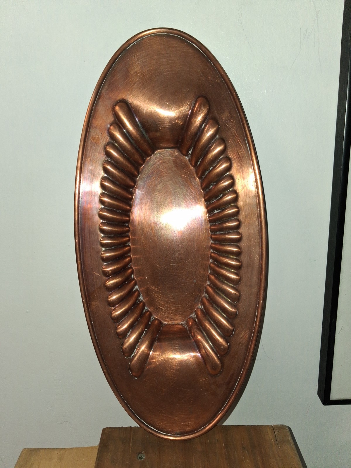 Copper Oval Serving Dish Copper Oval Serving Dish