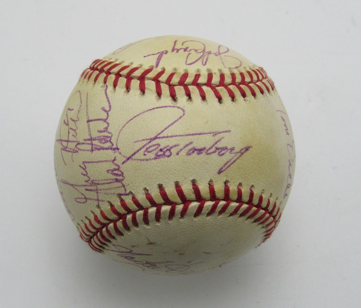 1991 Chicago White Sox Team Multi-Signed/Auto (21) ONL Baseball Sosa 196344