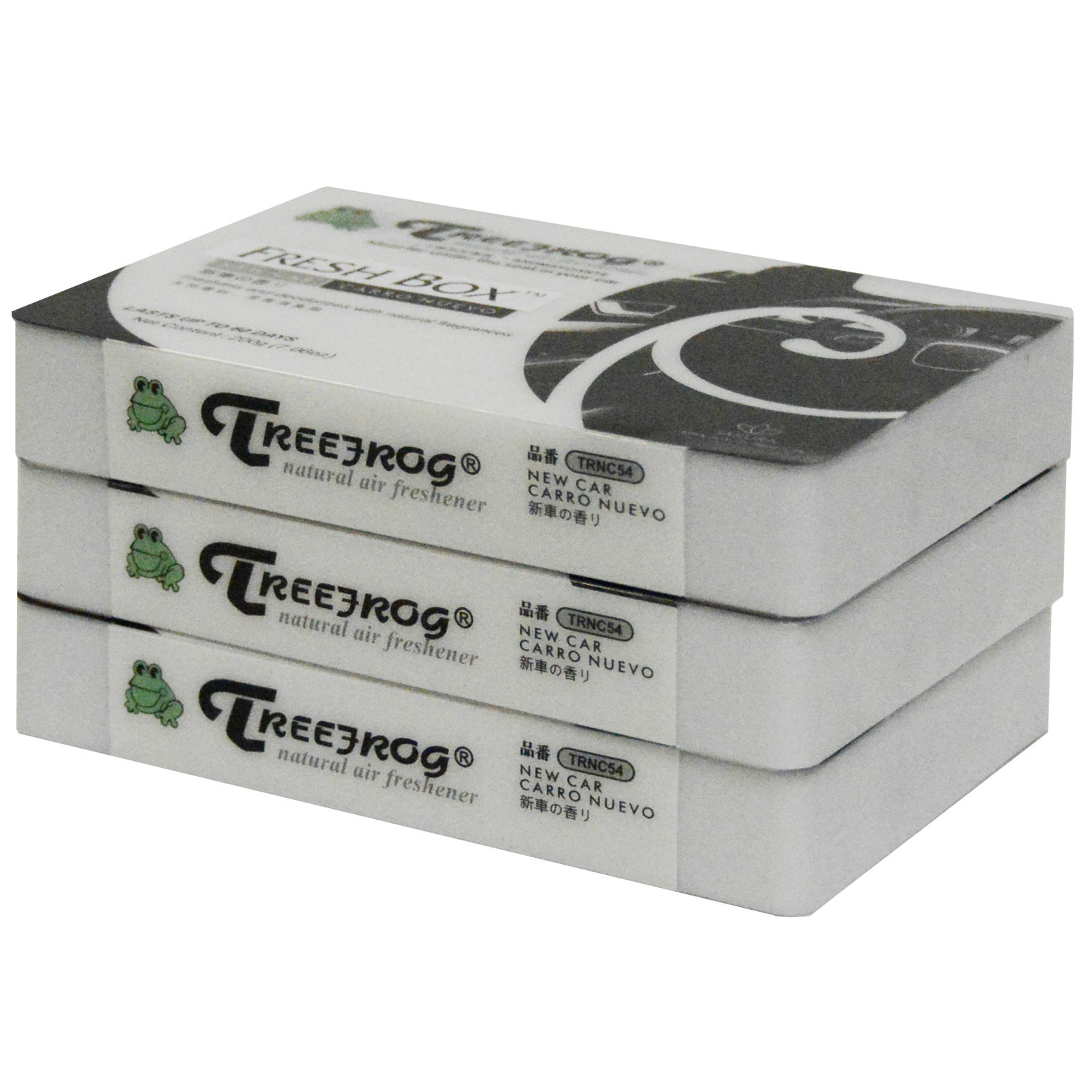 3 PACK TREEFROG FRESH BOX (aka XTREME FRESH) NEW CAR SCENT AIR FRESHENER TRNC54 3 PACK TREEFROG FRESH BOX (aka XTREME FRESH) NEW CAR SCENT AIR FRESHENER TRNC54