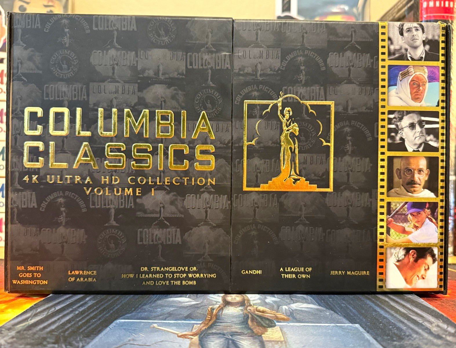 Columbia Classics Volume I 4K UHD Blu-ray Box Set w/ Slipcase OOP RARE no codes Columbia Classics Volume I 4K UHD Blu-ray Box Set w/ Slipcase OOP RARE no codes
