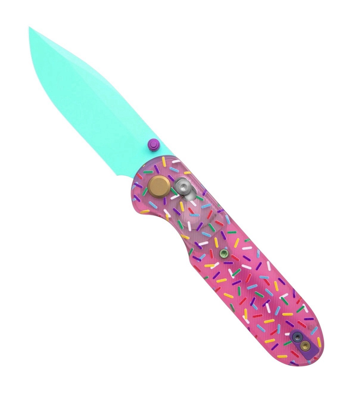 GEO Knife Blade HQ Dessert Warrior Ethereal Cutter GEO2402-1C - Acrylic / 14C28N