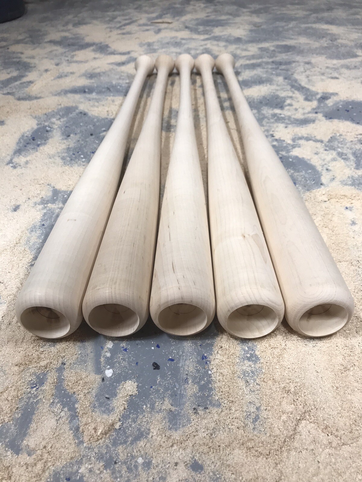 3- GAME READY Cupped Wooden Blem Baseball Bats (FREE SHIPPING)