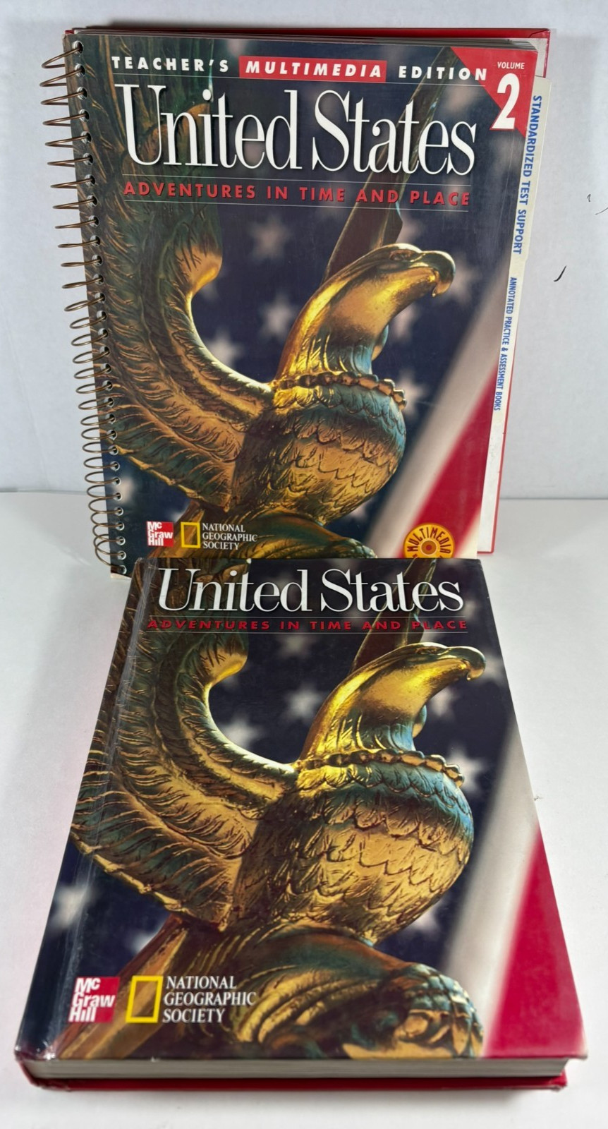United States Adventures in Time and Place Teacher Student Set 2000 0021488657