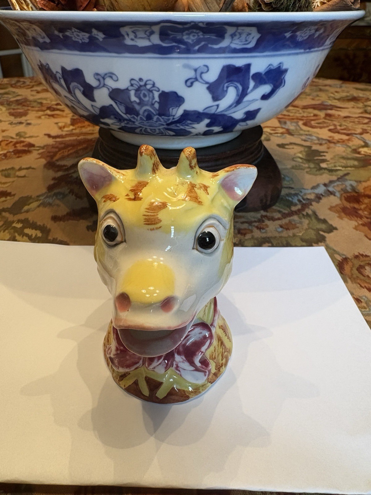 Vintage Hand painted Giraffe Creamer Vintage Hand painted Giraffe Creamer