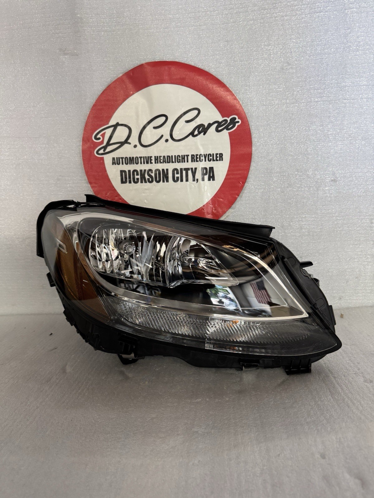 🌟NEW🌟NON OEM🌟2016-2018 Mercedes Benz C Class Halogen Headlight
