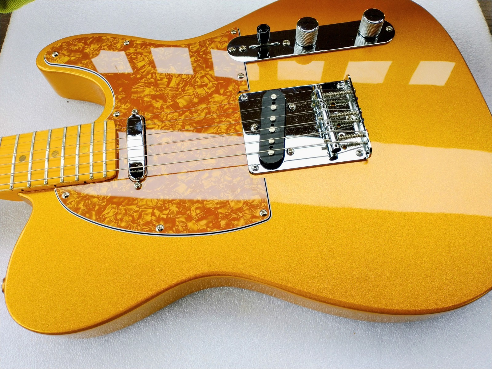Custom METALLIC GOLD TELECASTER \