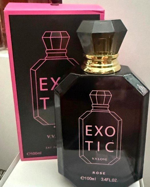 V.V.LOVE Exotic Rose Eau de Parfum Spray 3.4 oz. Women**Made in UAE**