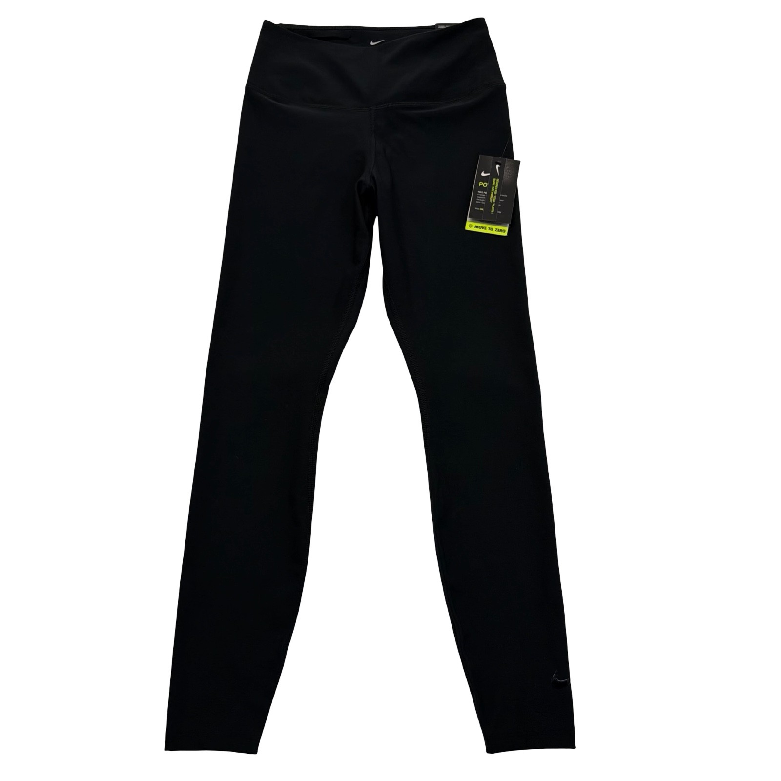 Nike Power Leggings Womens Medium Black Sculpt Hyper Tight Running Training NWT
