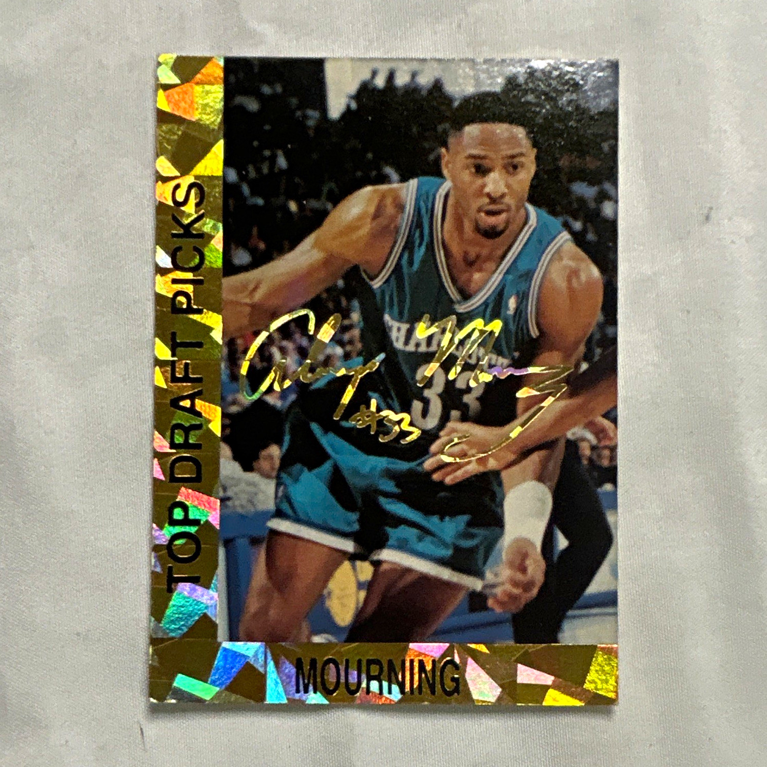 Classic 1992 Draft Picks Top Draft Picks Alonzo Mourning #2 Rookie Hornets