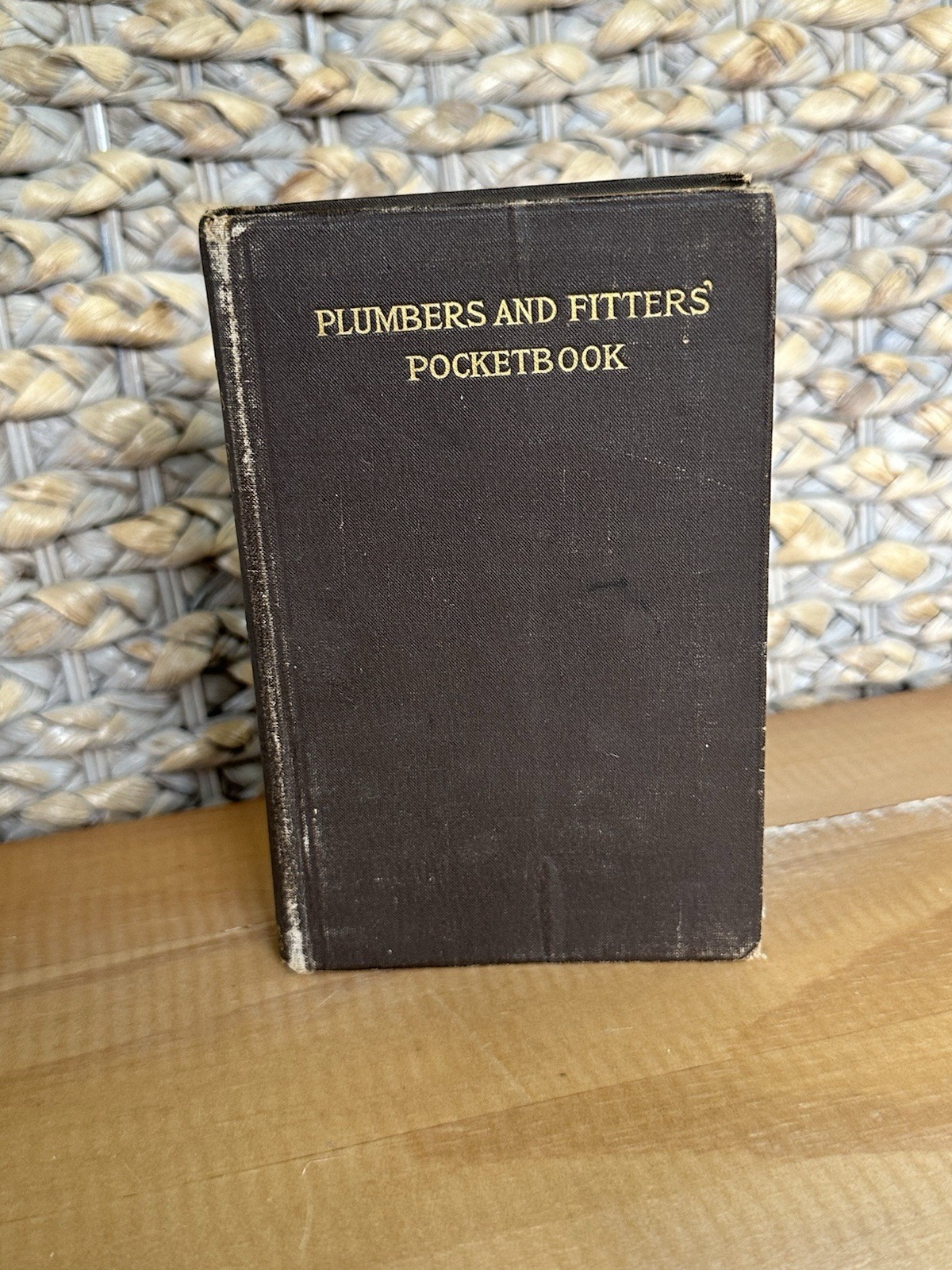 Antique 1905 Plumbers\' And Fitters\' Pocketbook Reference Correspondence School
