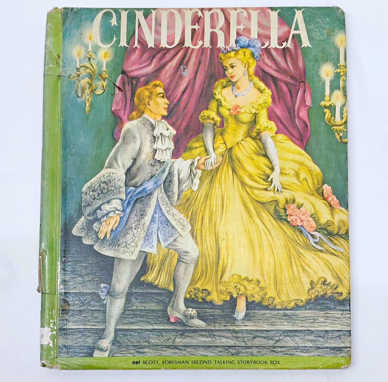 Grosset & Dunlap Cinderella Hardcover Illustrated 1954 Vintage Ex Libris