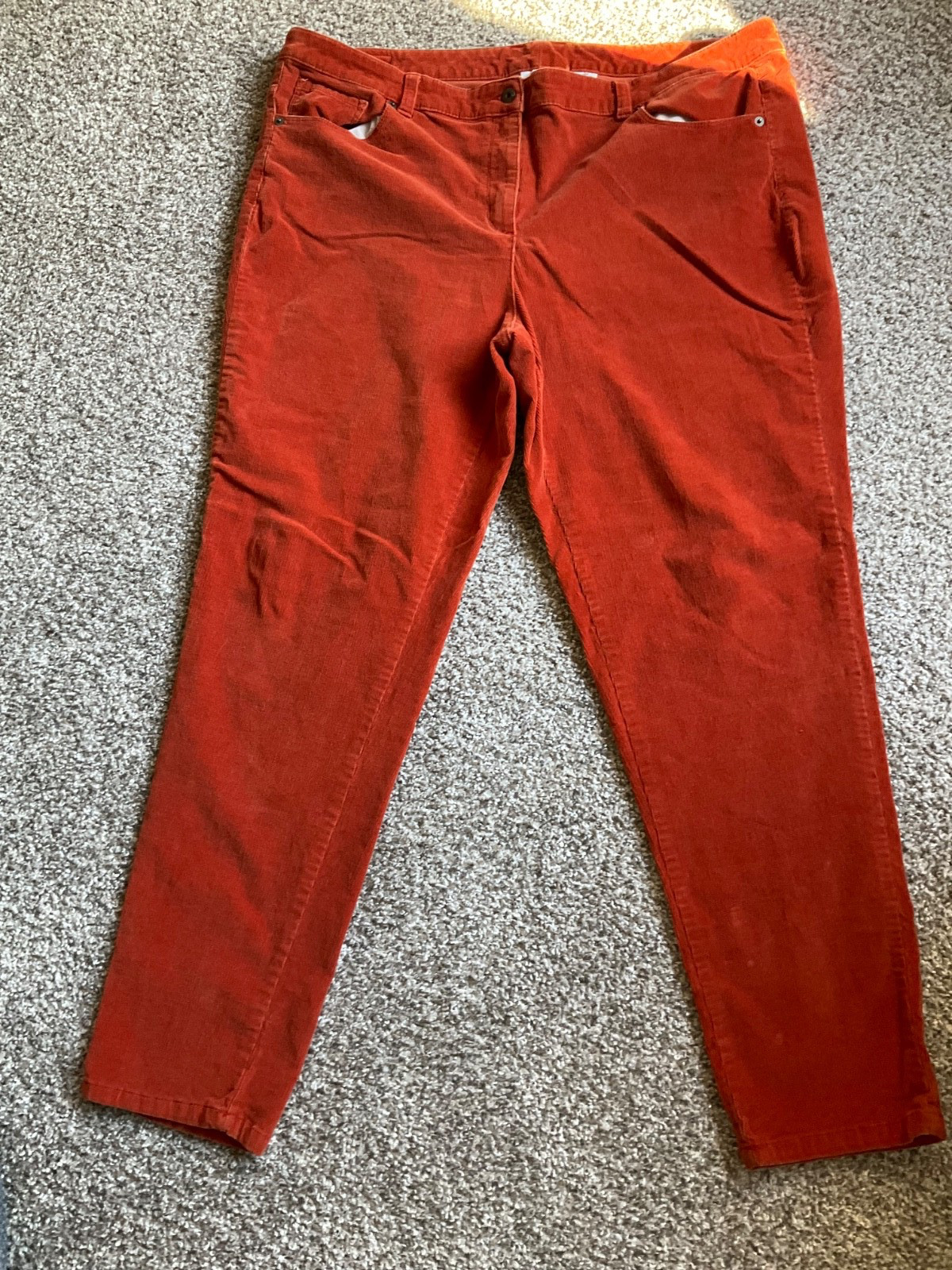 Liz Claiborne Courderoy Autumn Jeans Sz 18W preowned Liz Claiborne Courderoy Autumn Jeans Sz 18W preowned