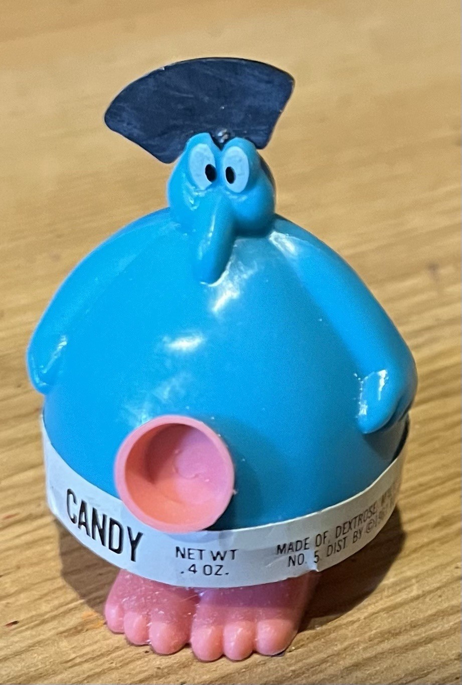 1987 Topps Pluggo Candy Sealed Unopened Vintage Advertising Characters Container 1987 Topps Pluggo Candy Sealed Unopened Vintage Advertising Characters Container