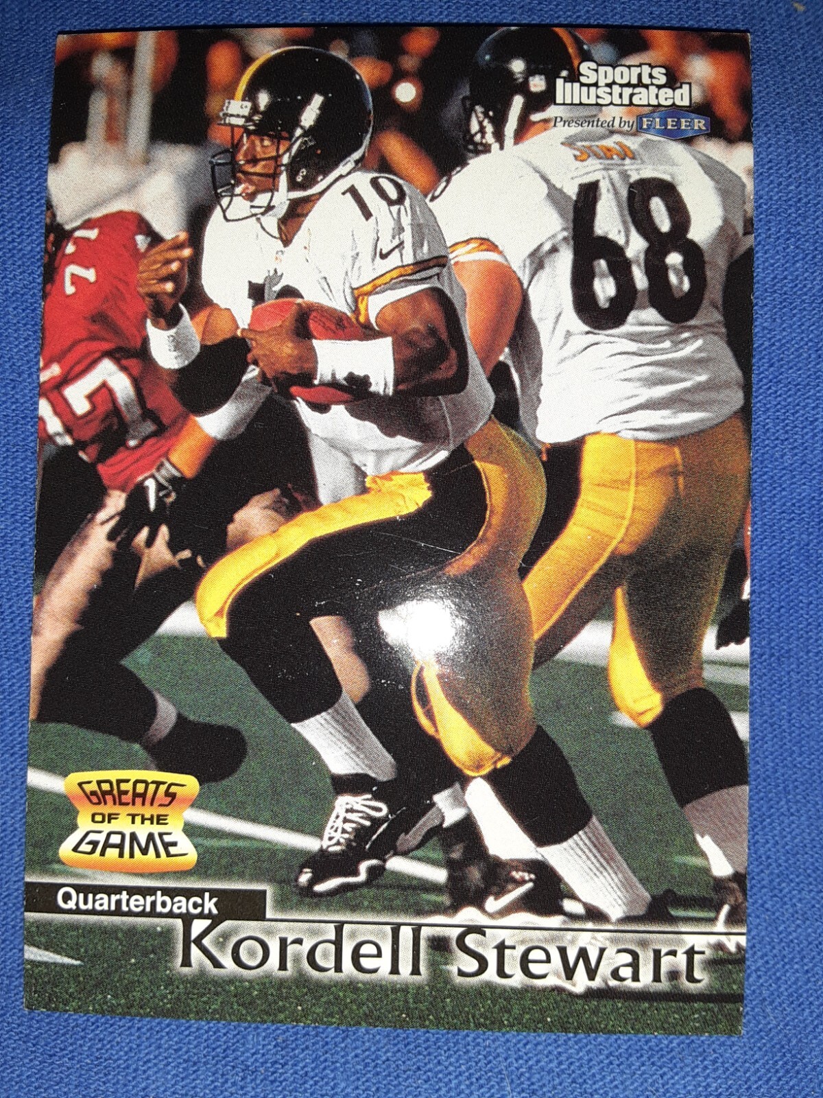 1999 FLEER SPORTS ILLUSTRATED GREATS OF THE GAME #94 KORDELL STEWART 1999 FLEER SPORTS ILLUSTRATED GREATS OF THE GAME #94 KORDELL STEWART