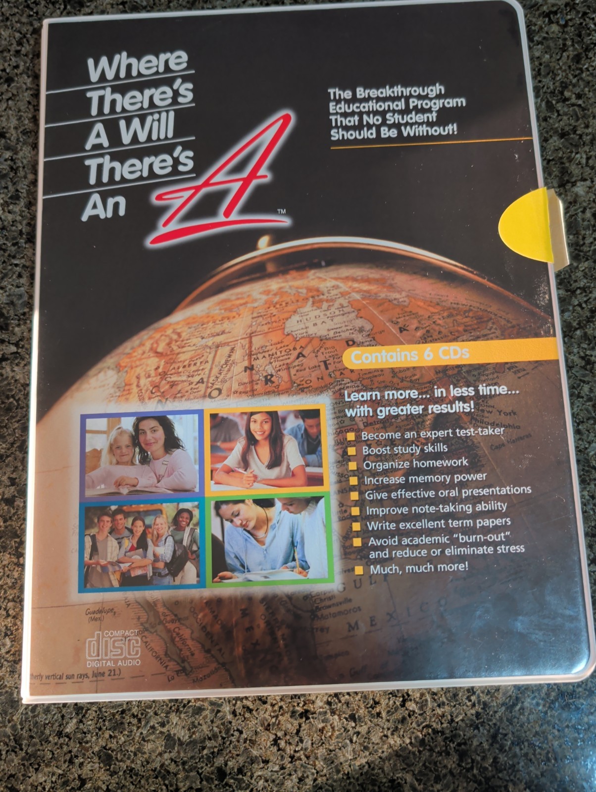 Where There's A Will There's An A Middle School 6-Disc Set Reveals Secrets CDs Where There's A Will There's An A Middle School 6-Disc Set Reveals Secrets CDs